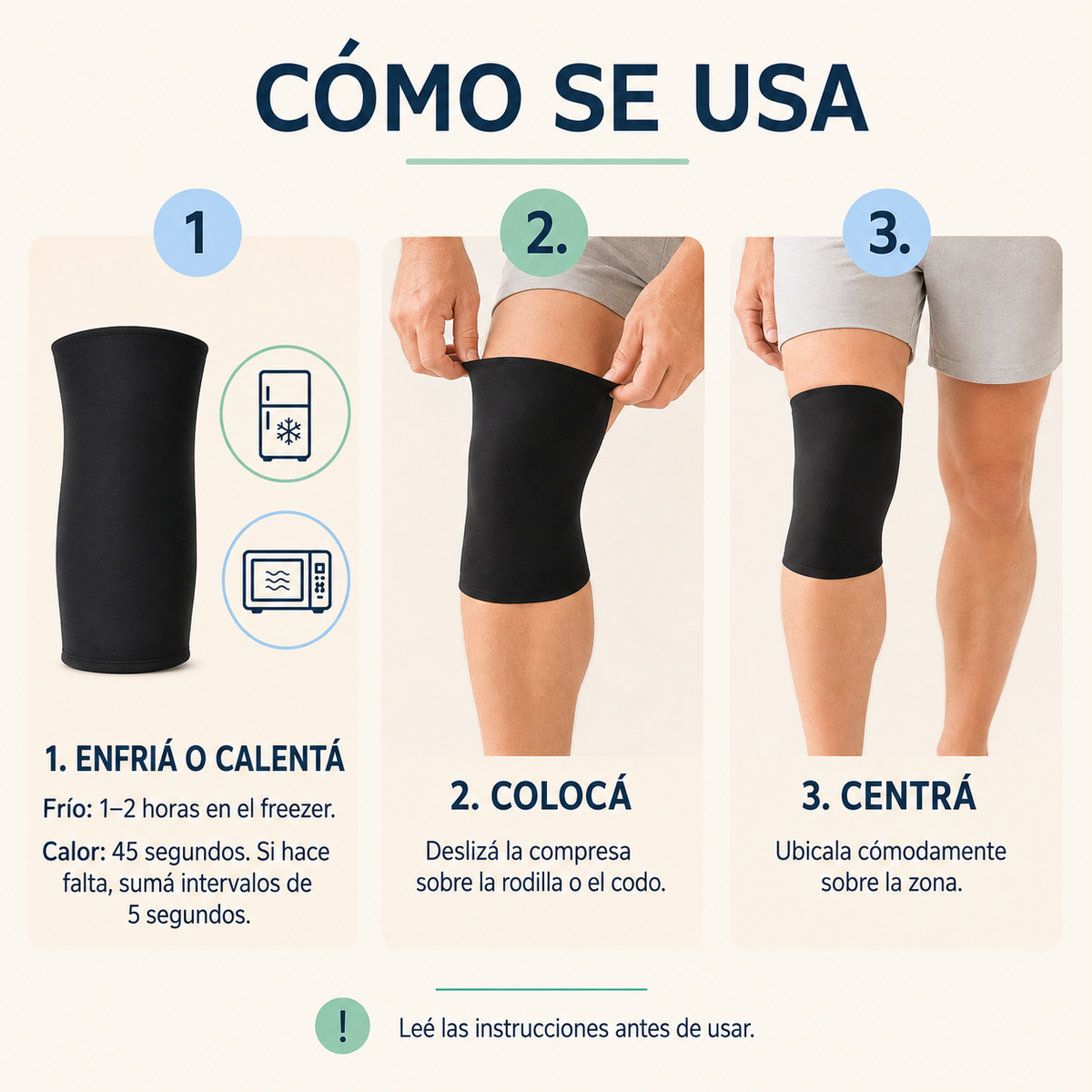 Compresa Gel Rodilla/Codo
