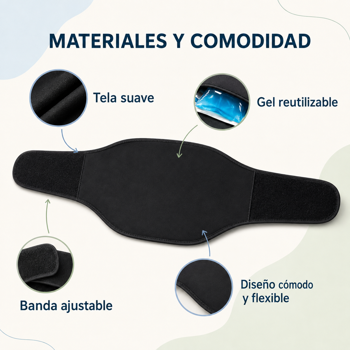 Compresa Gel Lumbar/Abdomen