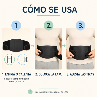 Compresa Gel Lumbar/Abdomen