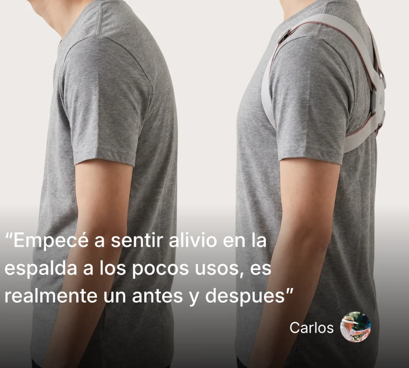 Corrector de Postura con Sensor Smart