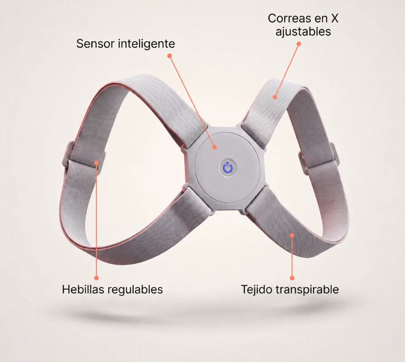 Corrector de Postura con Sensor Smart